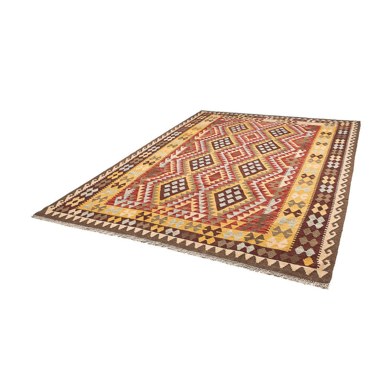Kelim Carpet - Splash - 289 x 208 cm - flerfarvet