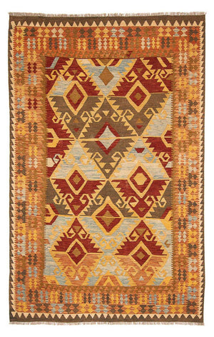 Kelim Carpet - Splash - 305 x 199 cm - flerfarvet