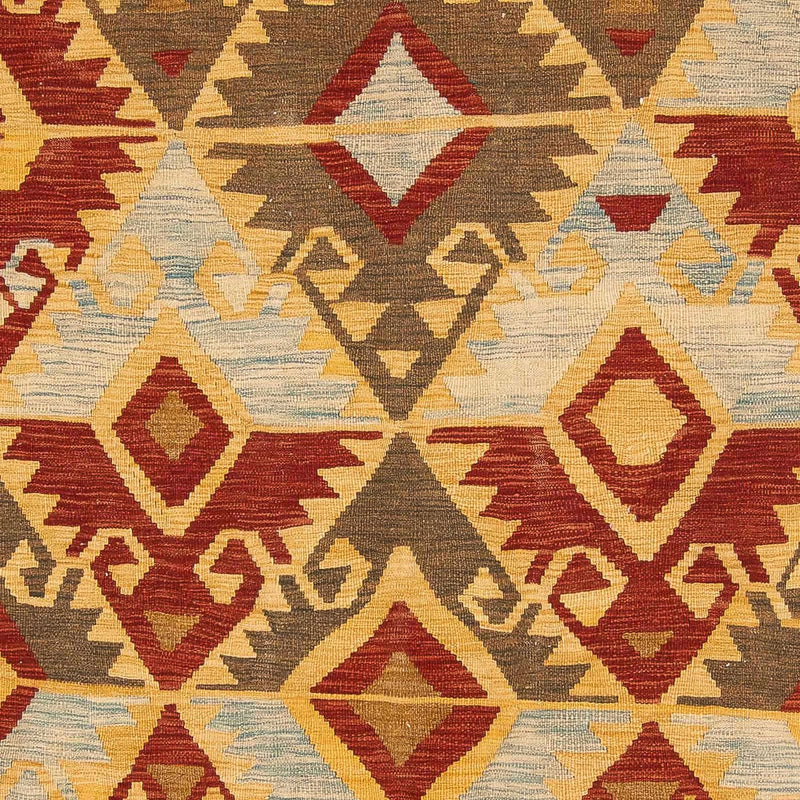Kelim Carpet - Splash - 305 x 199 cm - flerfarvet