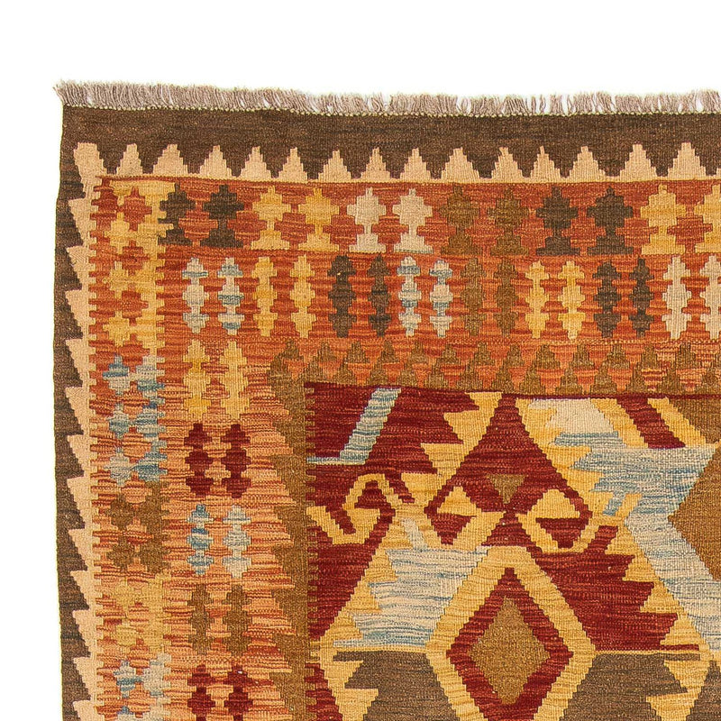 Kelim Carpet - Splash - 305 x 199 cm - flerfarvet