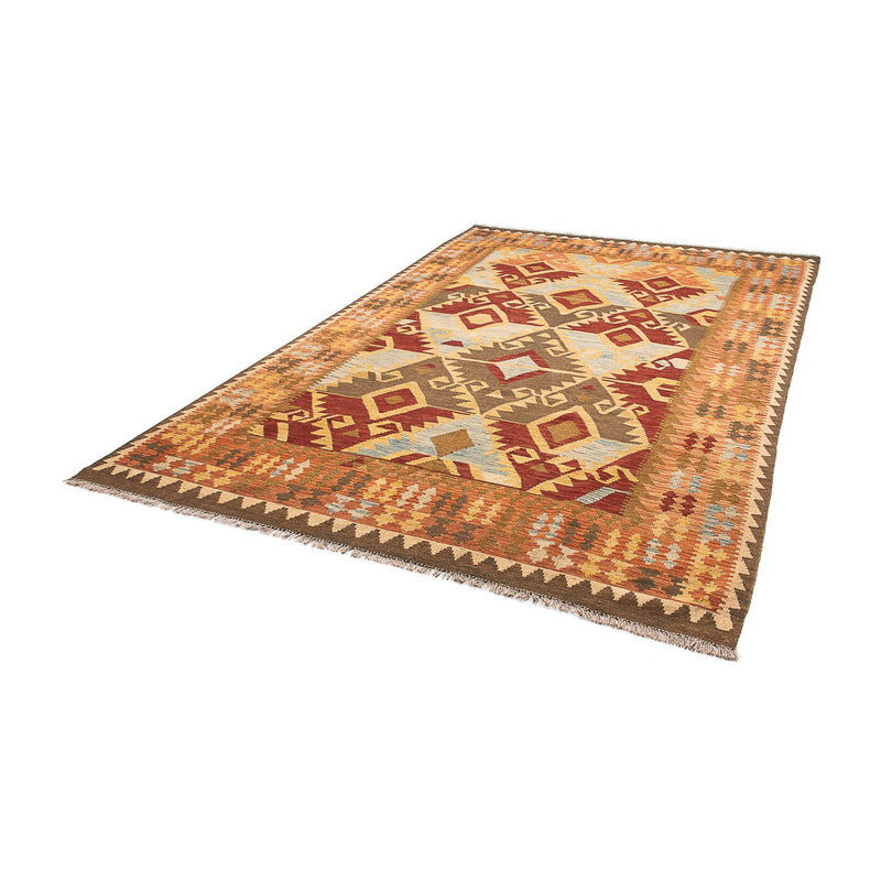 Kelim Carpet - Splash - 305 x 199 cm - flerfarvet