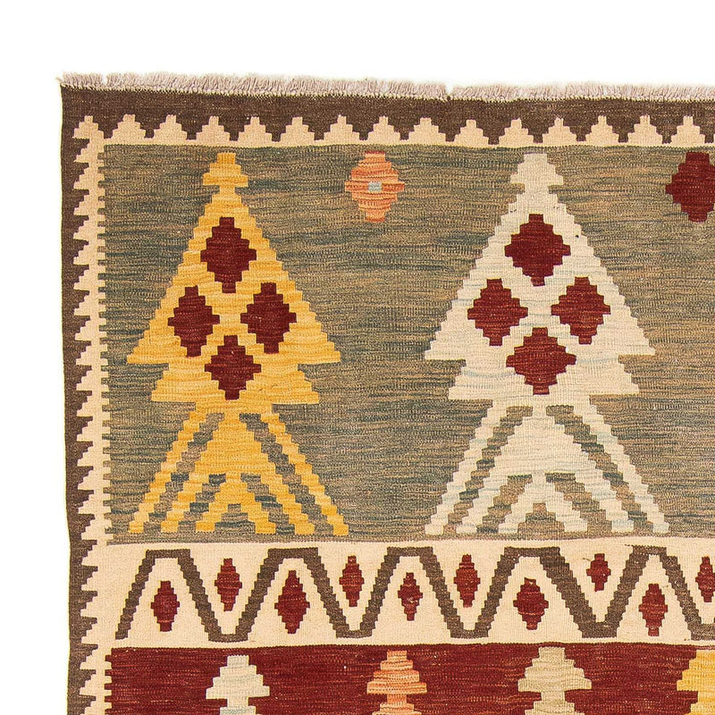 Kelim Carpet - Splash - 295 x 194 cm - flerfarvet