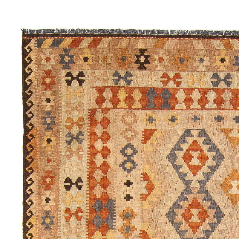 Kelim Carpet - Splash - 293 x 200 cm - lys brun