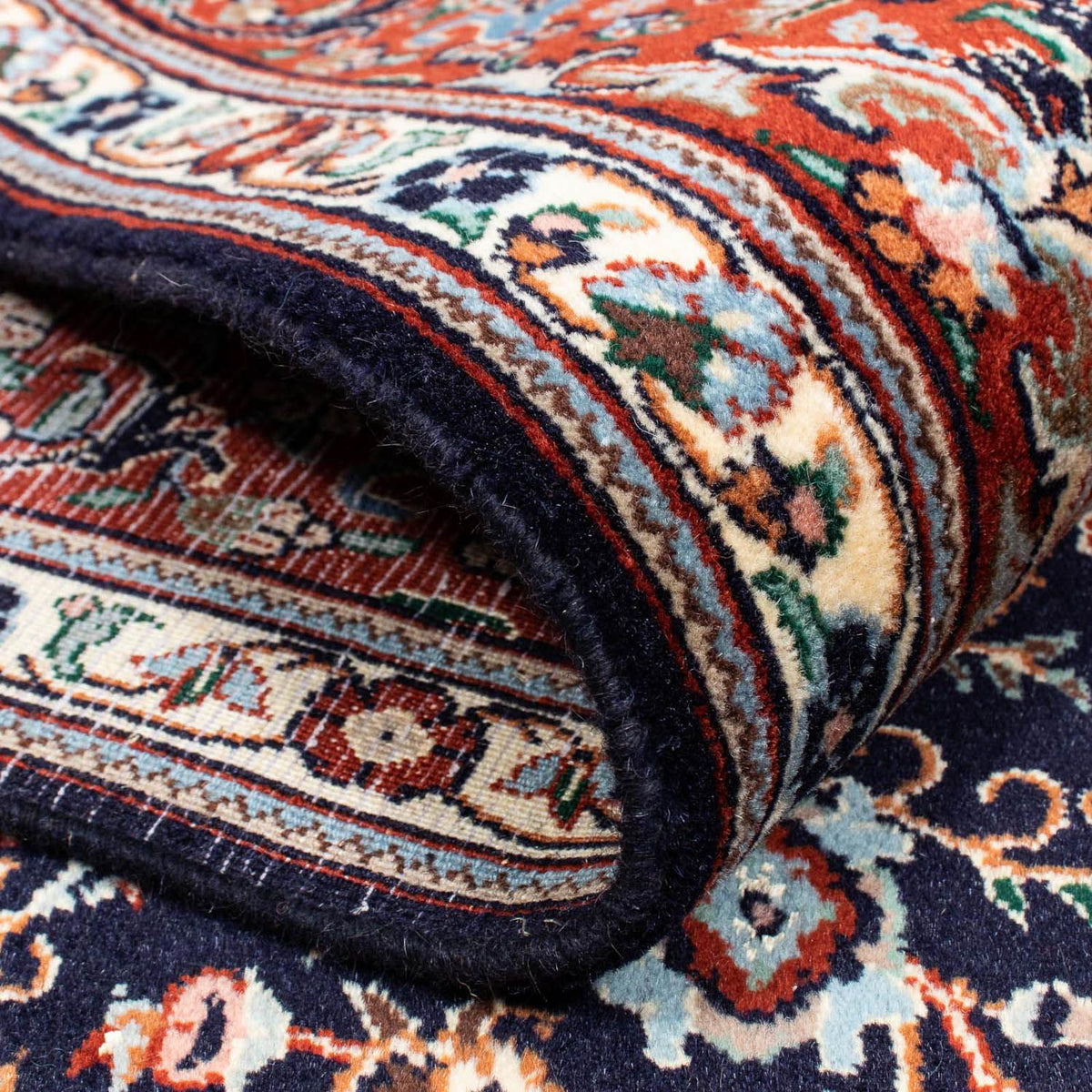 Persisk tæppe - Classic - 243 x 175 cm - mørkeblå