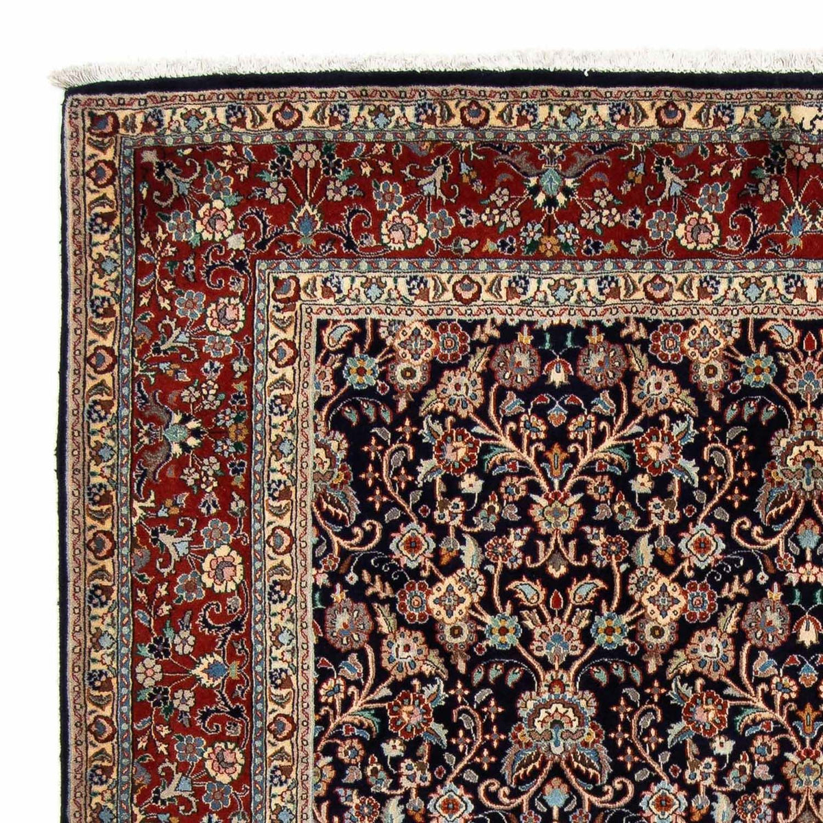 Persisk tæppe - Classic - 209 x 178 cm - mørkeblå