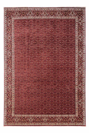 Persisk tæppe - Bijar - Royal - 345 x 253 cm - rød