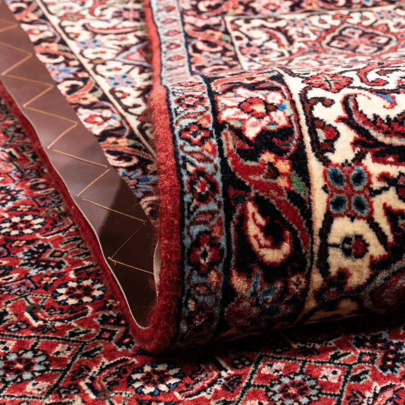 Persisk tæppe - Bijar - Royal - 343 x 251 cm - rød