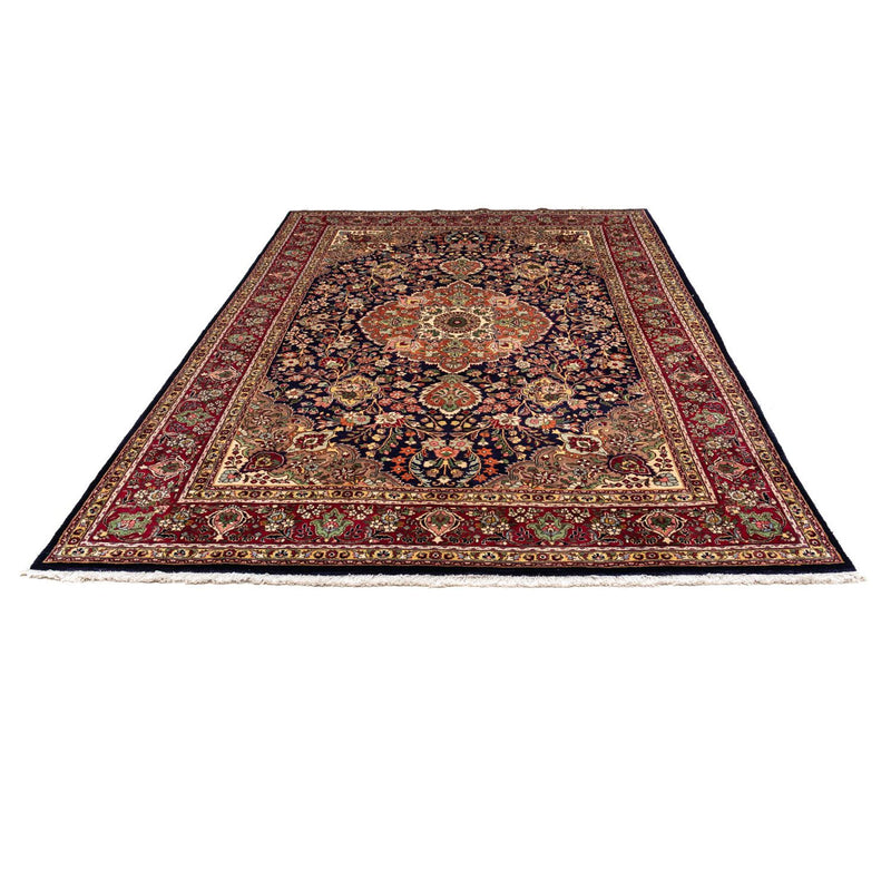 Persisk tæppe - Tabriz - 310 x 205 cm - mørkeblå