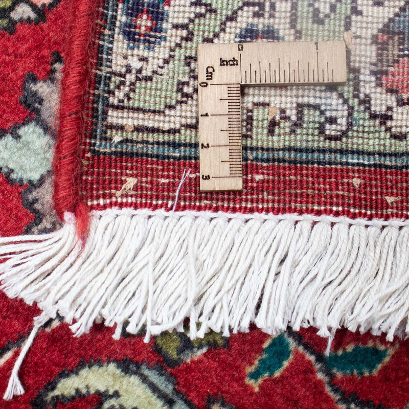 Persisk tæppe - Tabriz - Royal - 349 x 243 cm - mørkerød