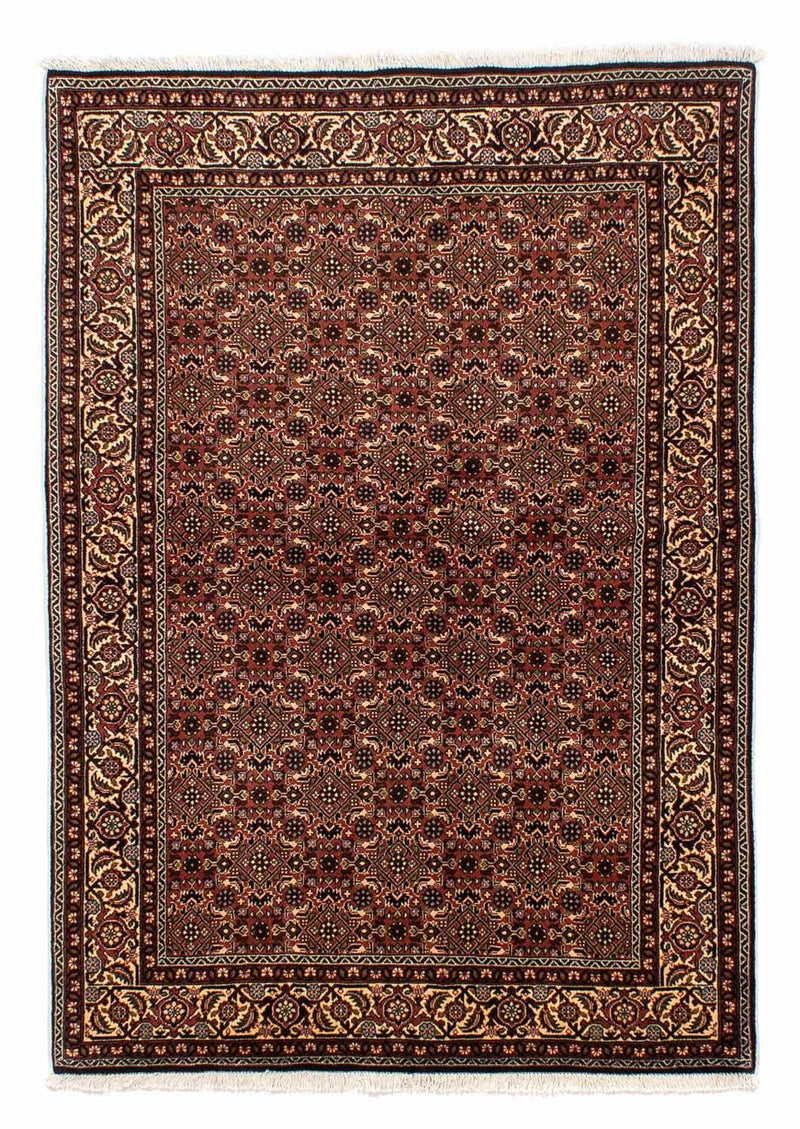 Persisk tæppe - Bijar - 214 x 136 cm - brun