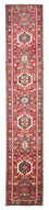 Løber Persisk tæppe - Nomadisk - 390 x 77 cm - rød