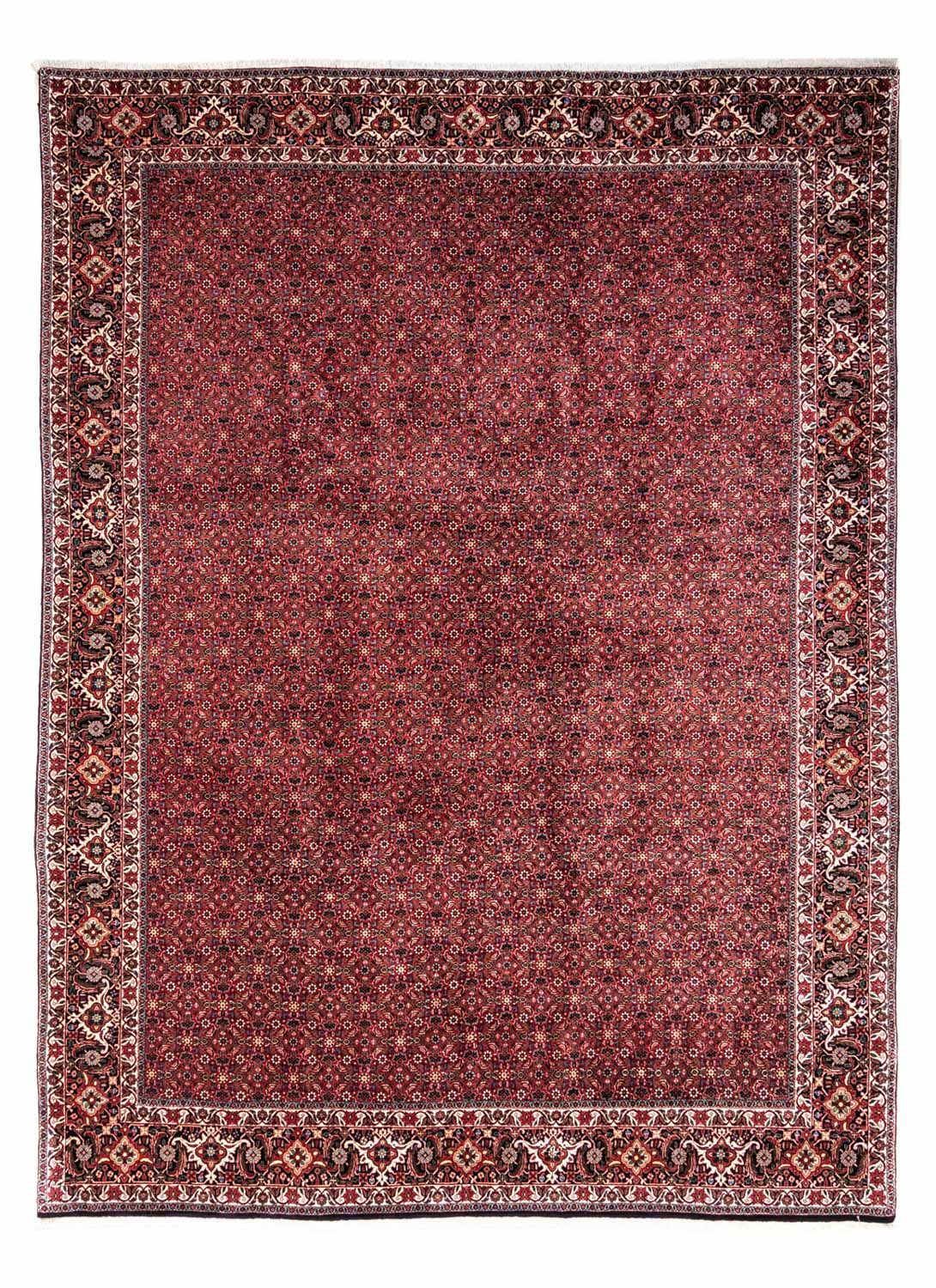Persisk tæppe - Bijar - Royal - 338 x 250 cm - rød