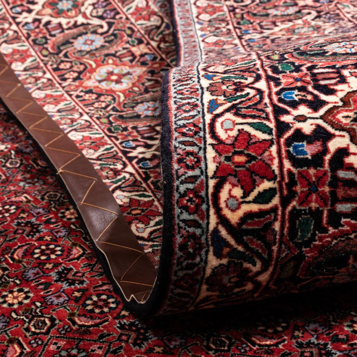 Persisk tæppe - Bijar - Royal - 338 x 250 cm - rød