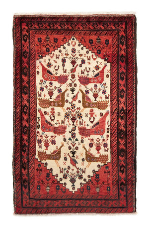 Baluch-tæppe - 173 x 109 cm - rød