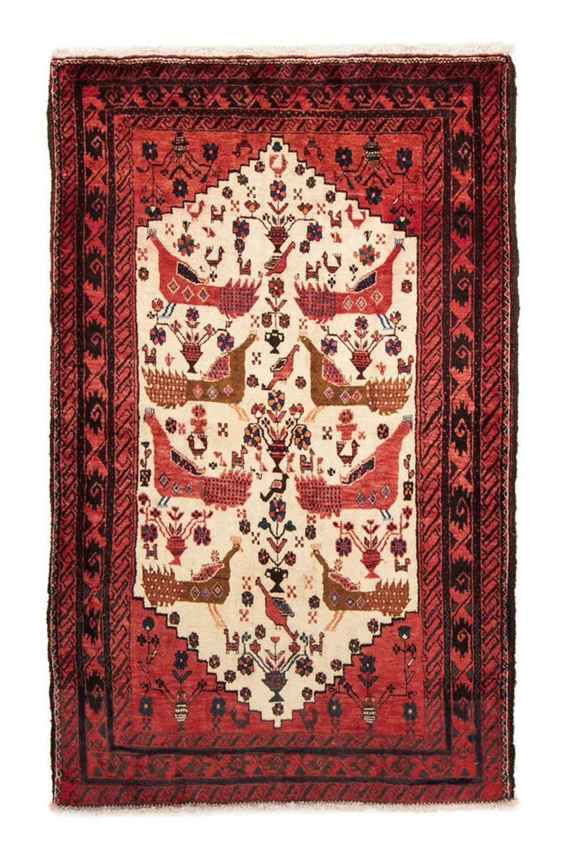 Baluch-tæppe - 173 x 109 cm - rød