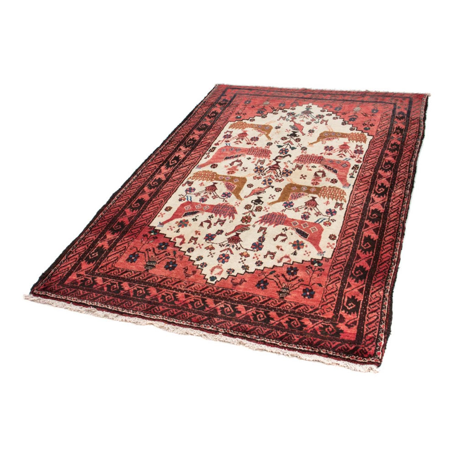 Baluch-tæppe - 173 x 109 cm - rød