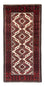 Løber Baluch-tæppe - 218 x 103 cm - rød