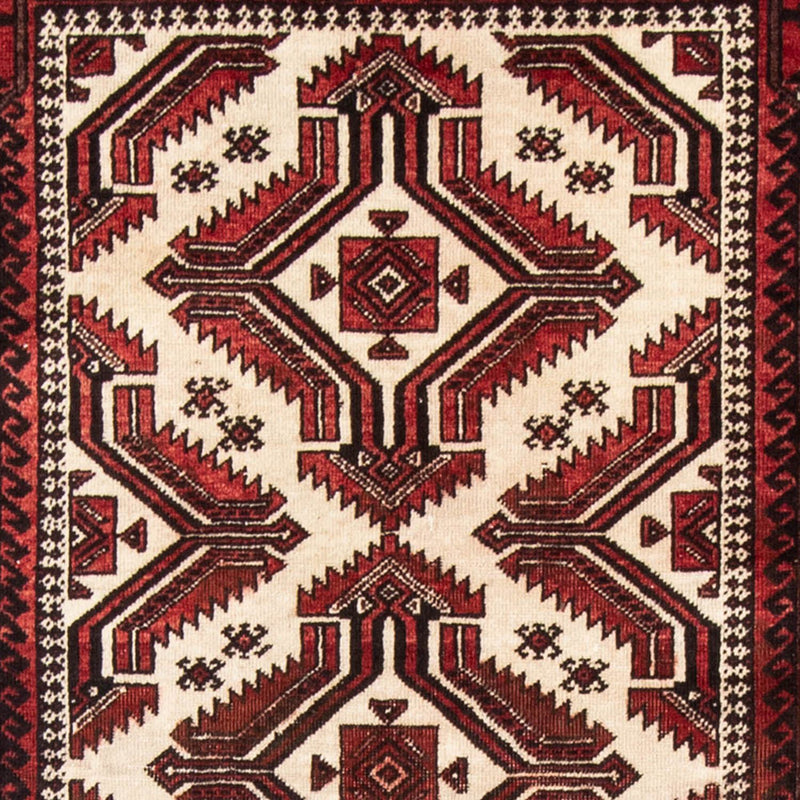 Løber Baluch-tæppe - 218 x 103 cm - rød