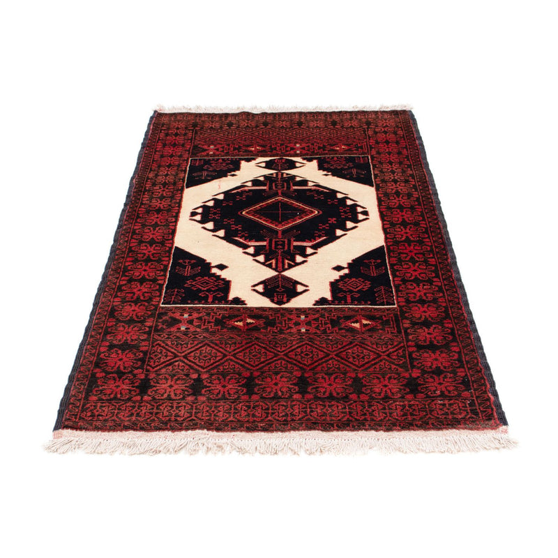 Baluch-tæppe - 157 x 87 cm - mørkerød