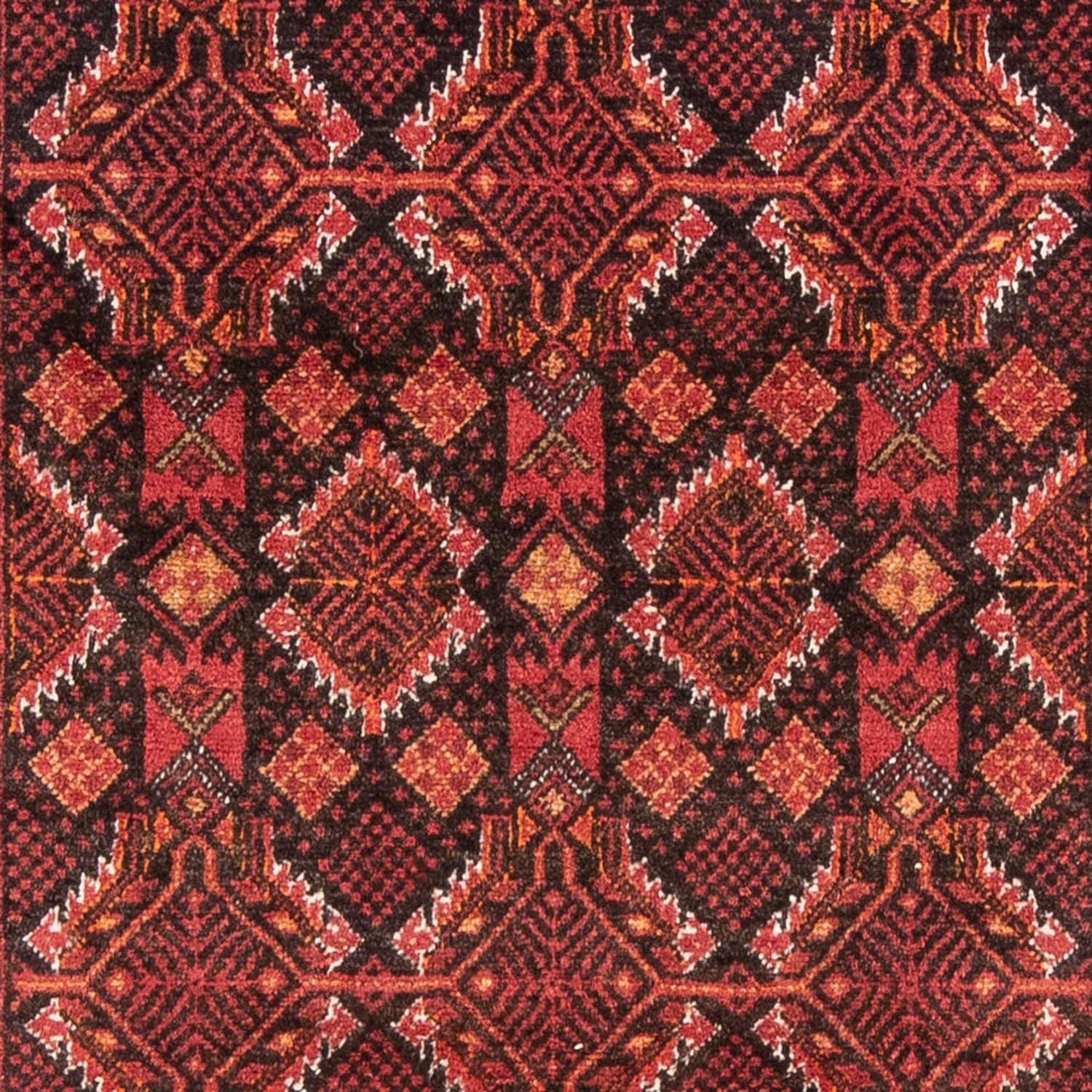 Løber Baluch-tæppe - 194 x 101 cm - rød