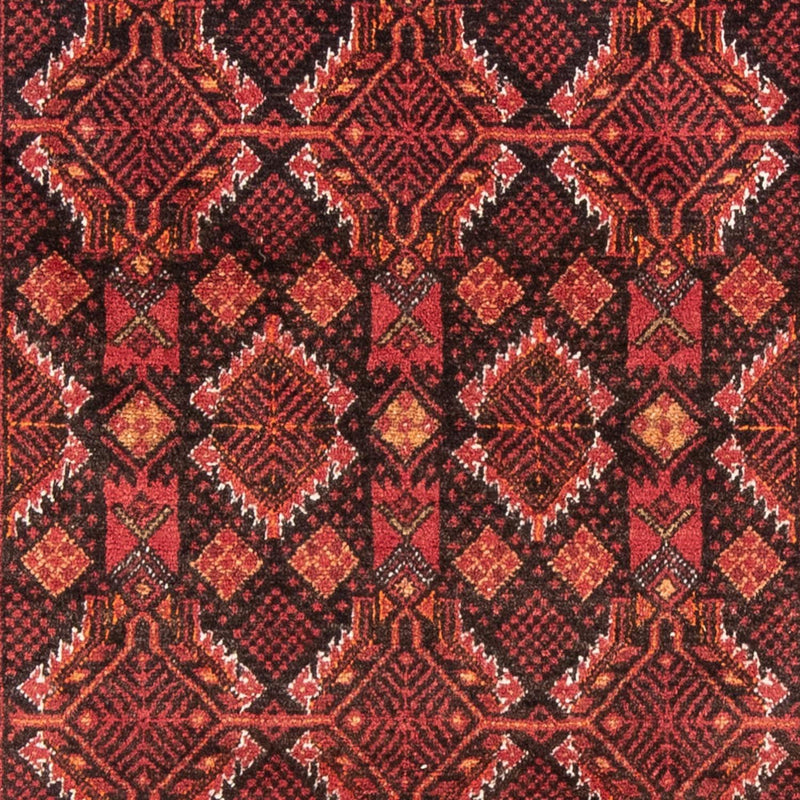 Løber Baluch-tæppe - 194 x 101 cm - rød