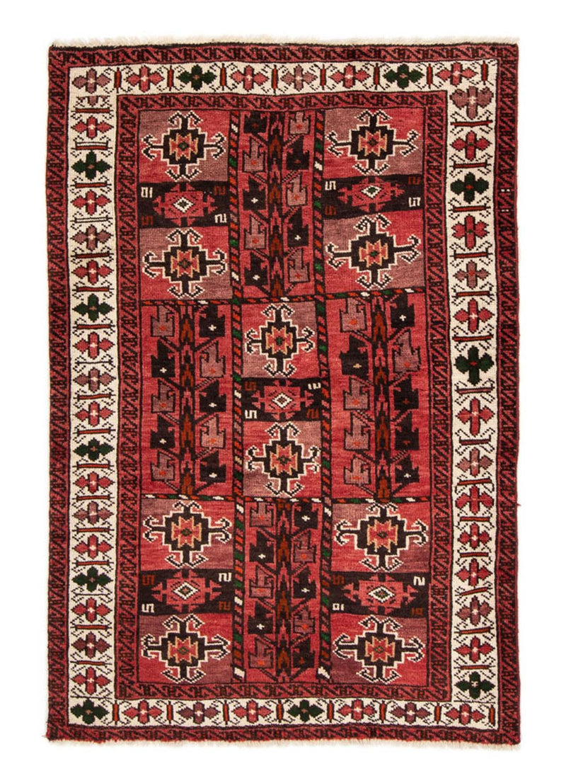 Baluch-tæppe - 185 x 114 cm - rød