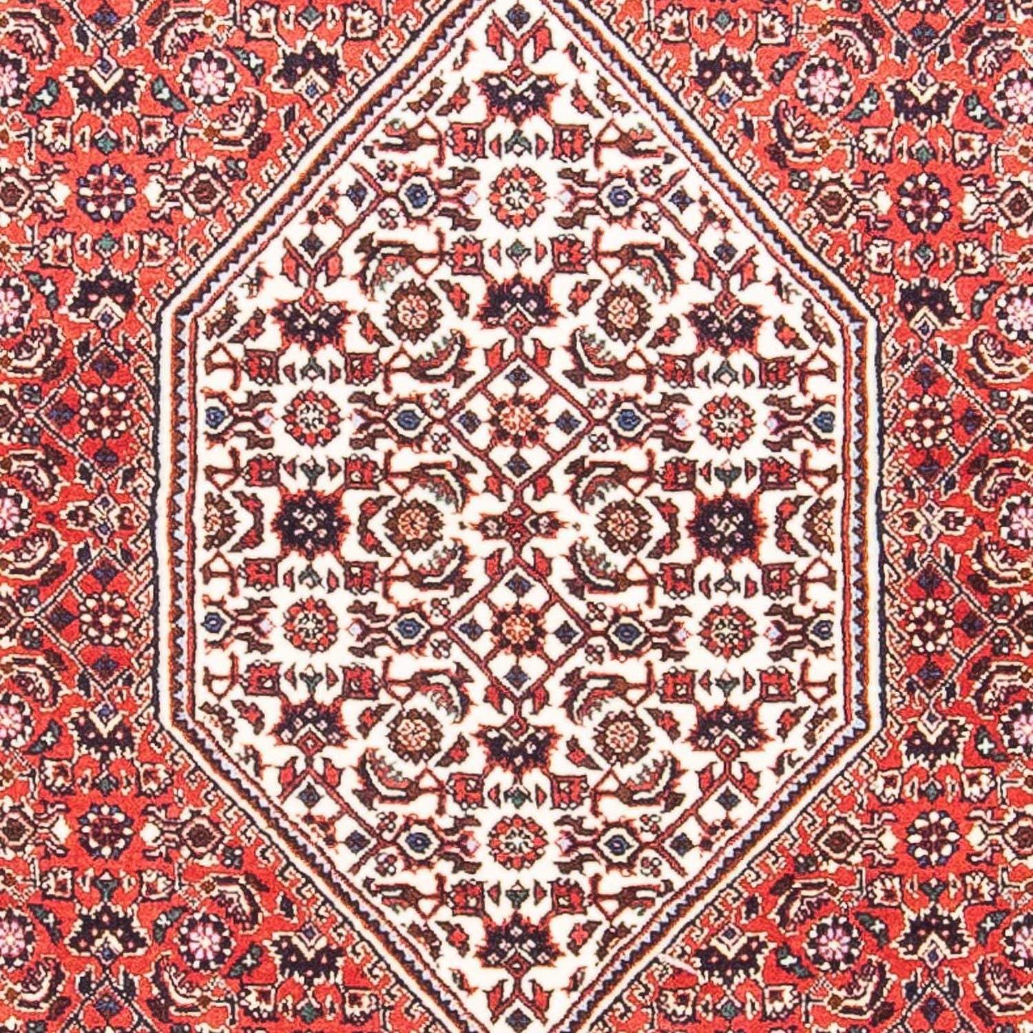 Persisk tæppe - Bijar - 151 x 86 cm - lysrød
