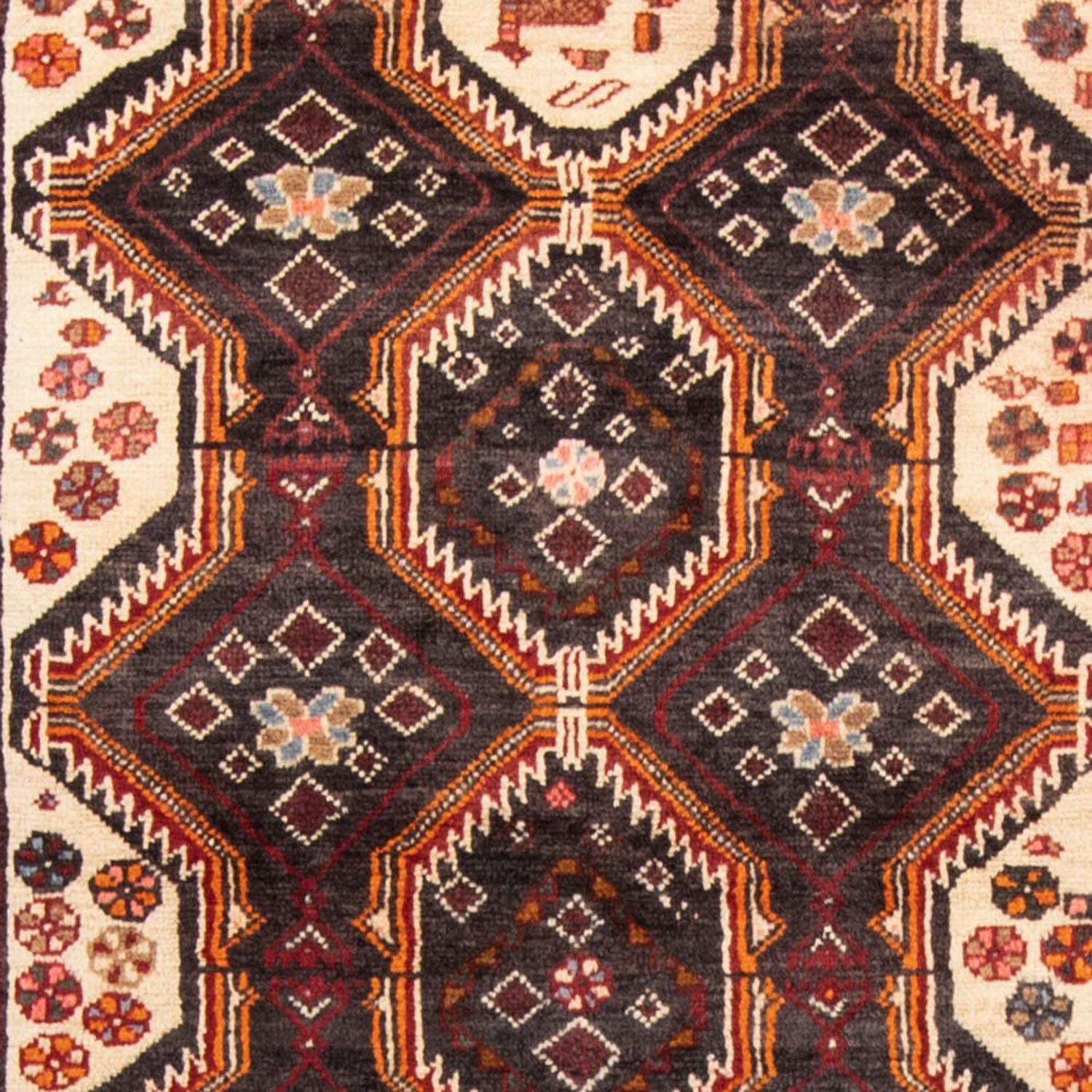 Løber Baluch-tæppe - 225 x 104 cm - beige