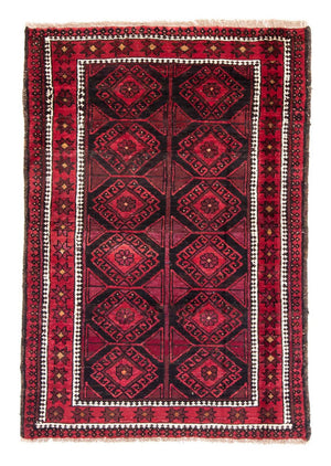 Baluch-tæppe - 180 x 123 cm - rød