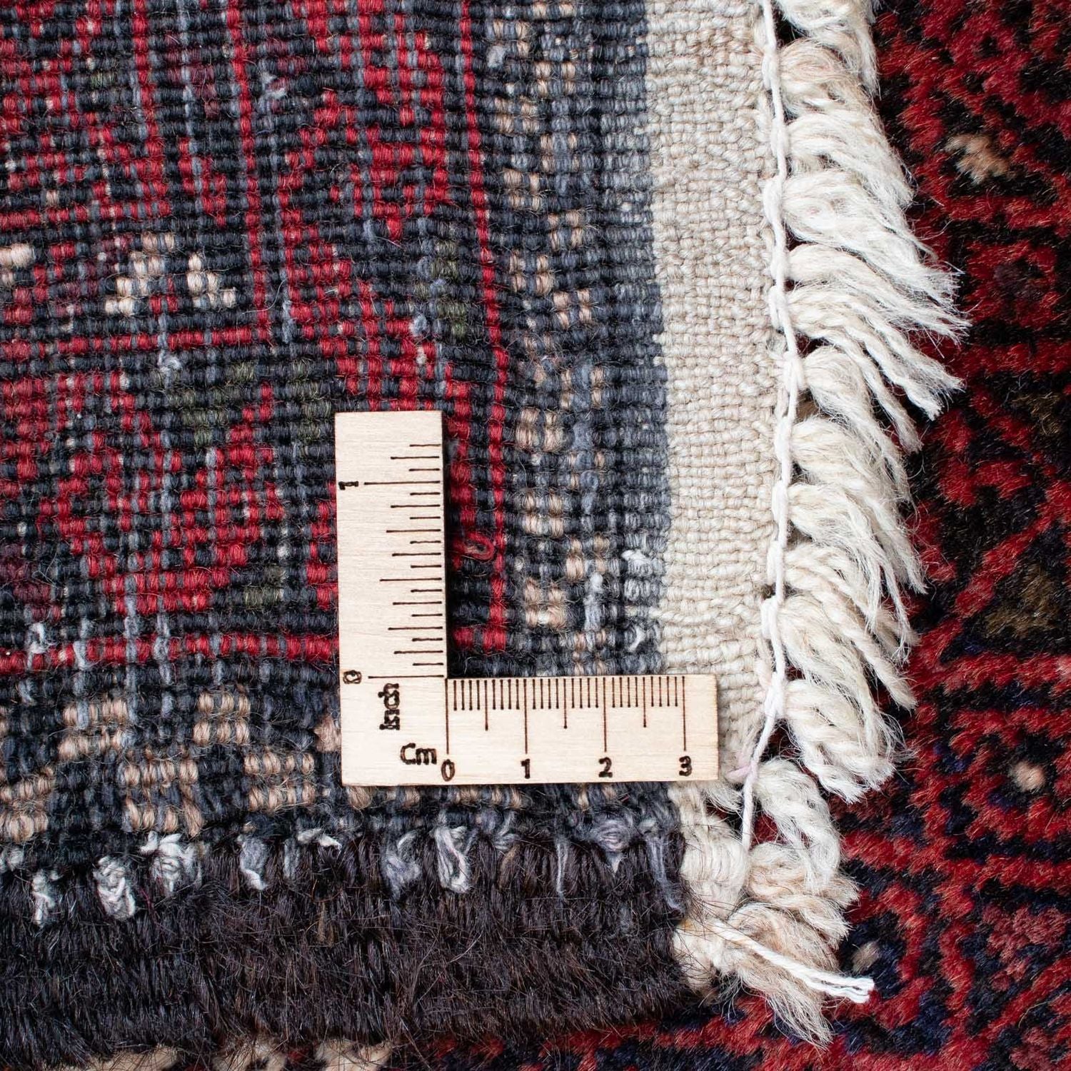Baluch-tæppe - 144 x 92 cm - mørkerød