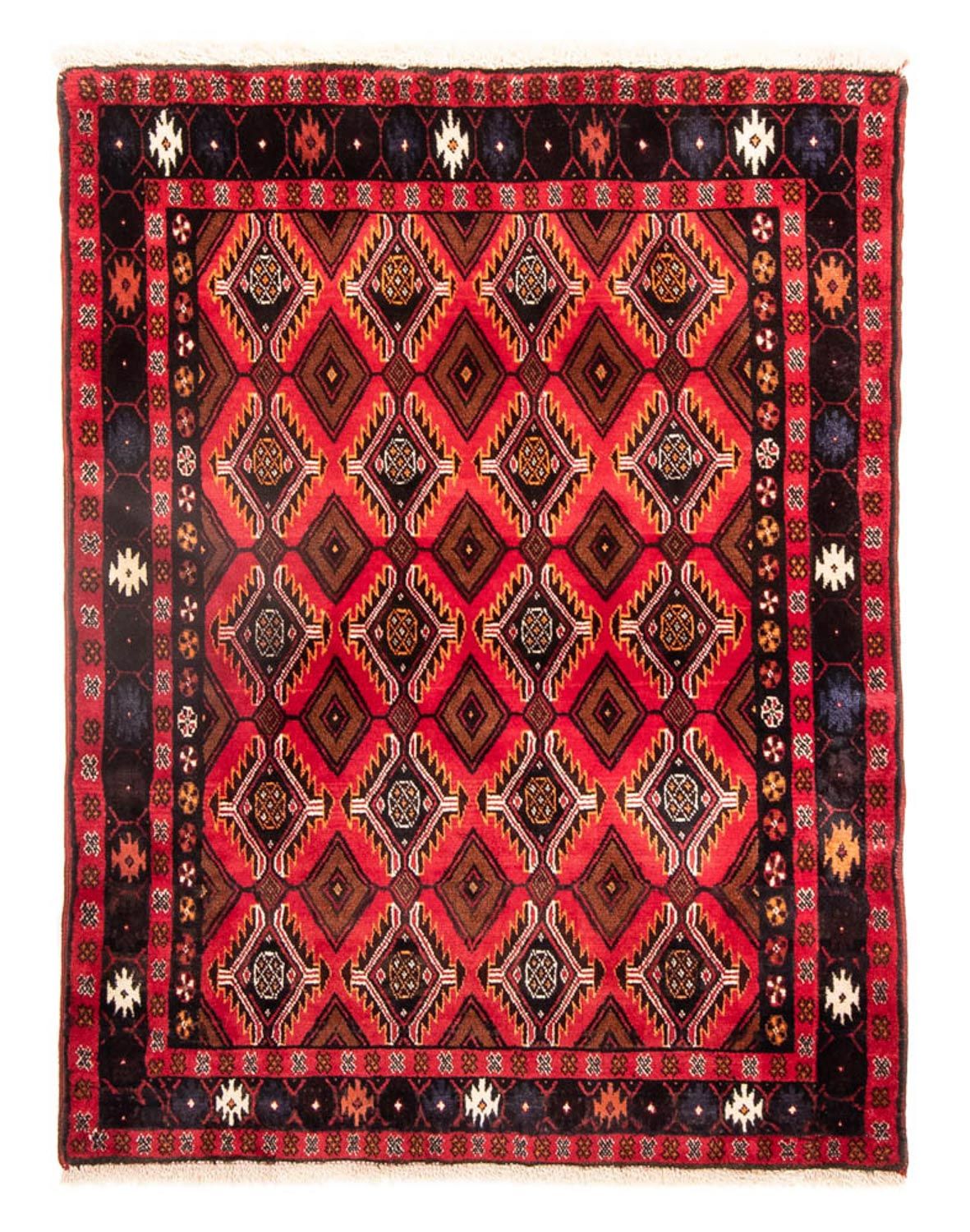 Baluch-tæppe - 146 x 110 cm - rød