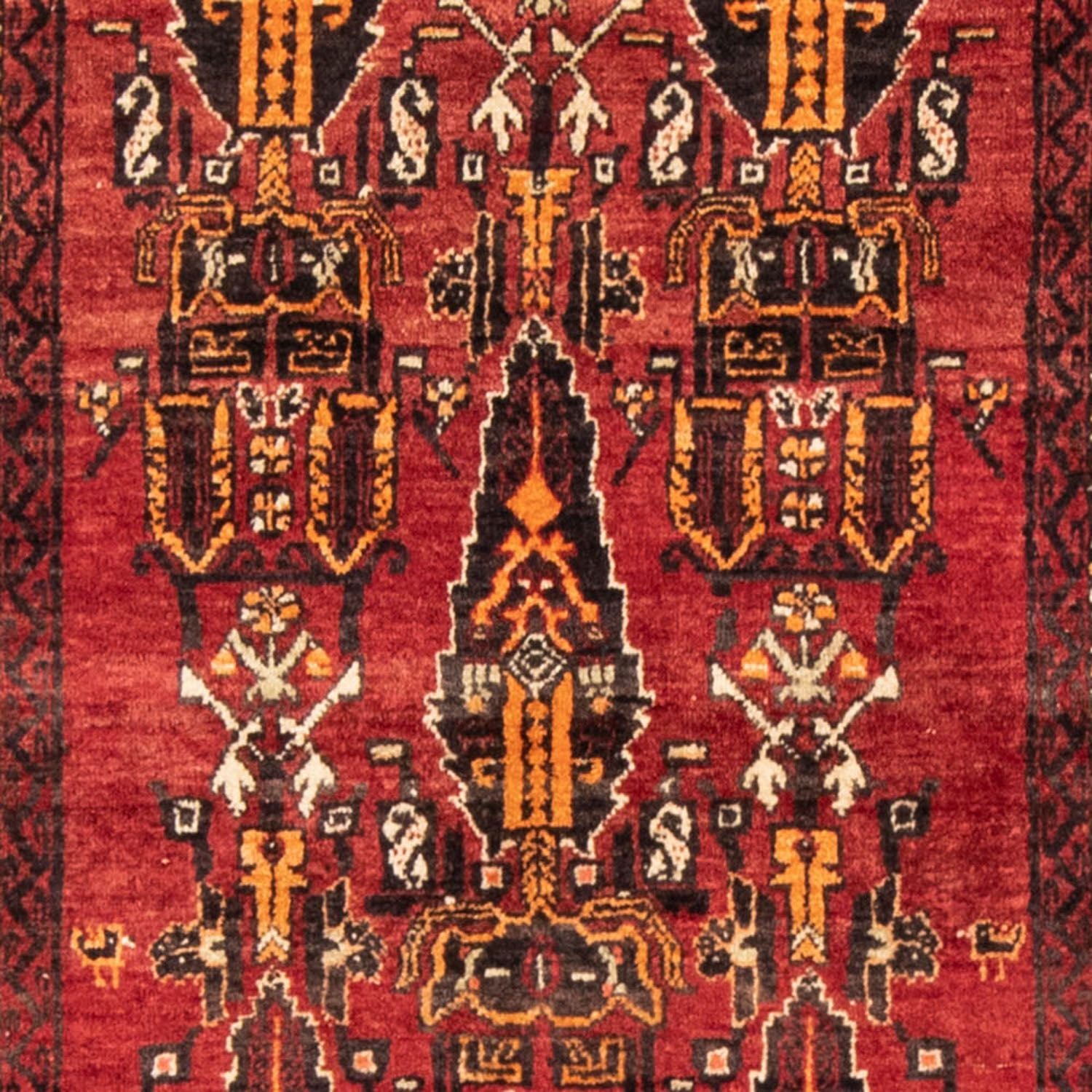 Løber Baluch-tæppe - 180 x 102 cm - rød