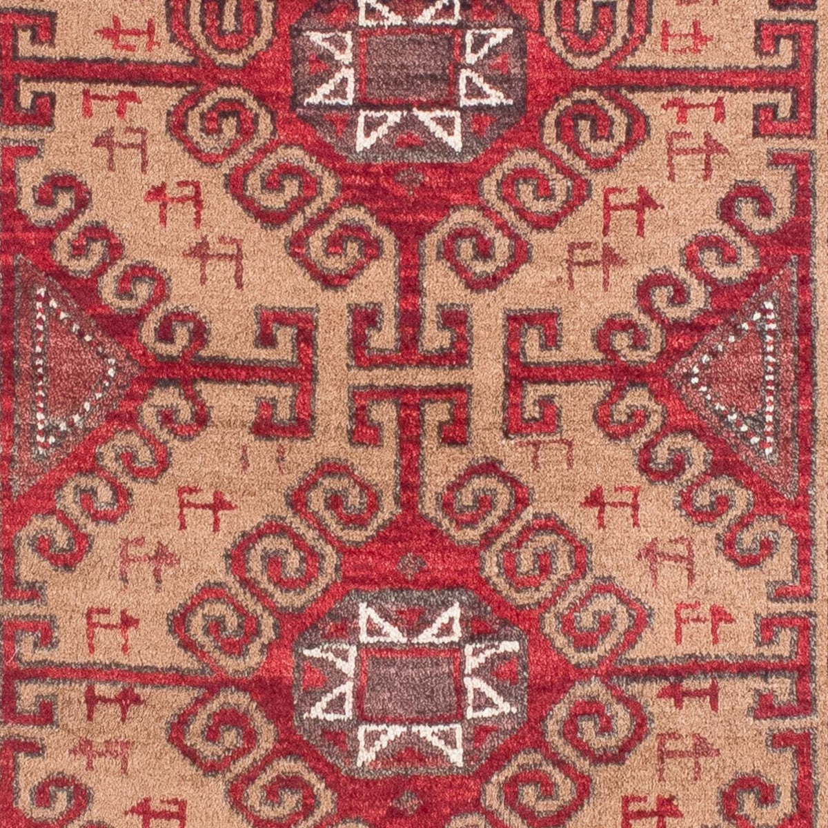 Baluch-tæppe - 140 x 76 cm - rød