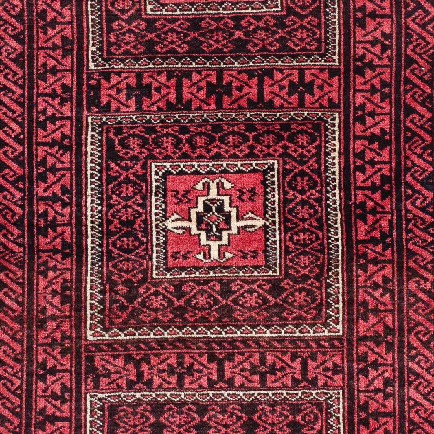 Baluch-tæppe - 158 x 103 cm - mørkerød