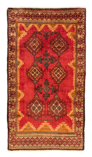 Løber Baluch-tæppe - 202 x 111 cm - rød