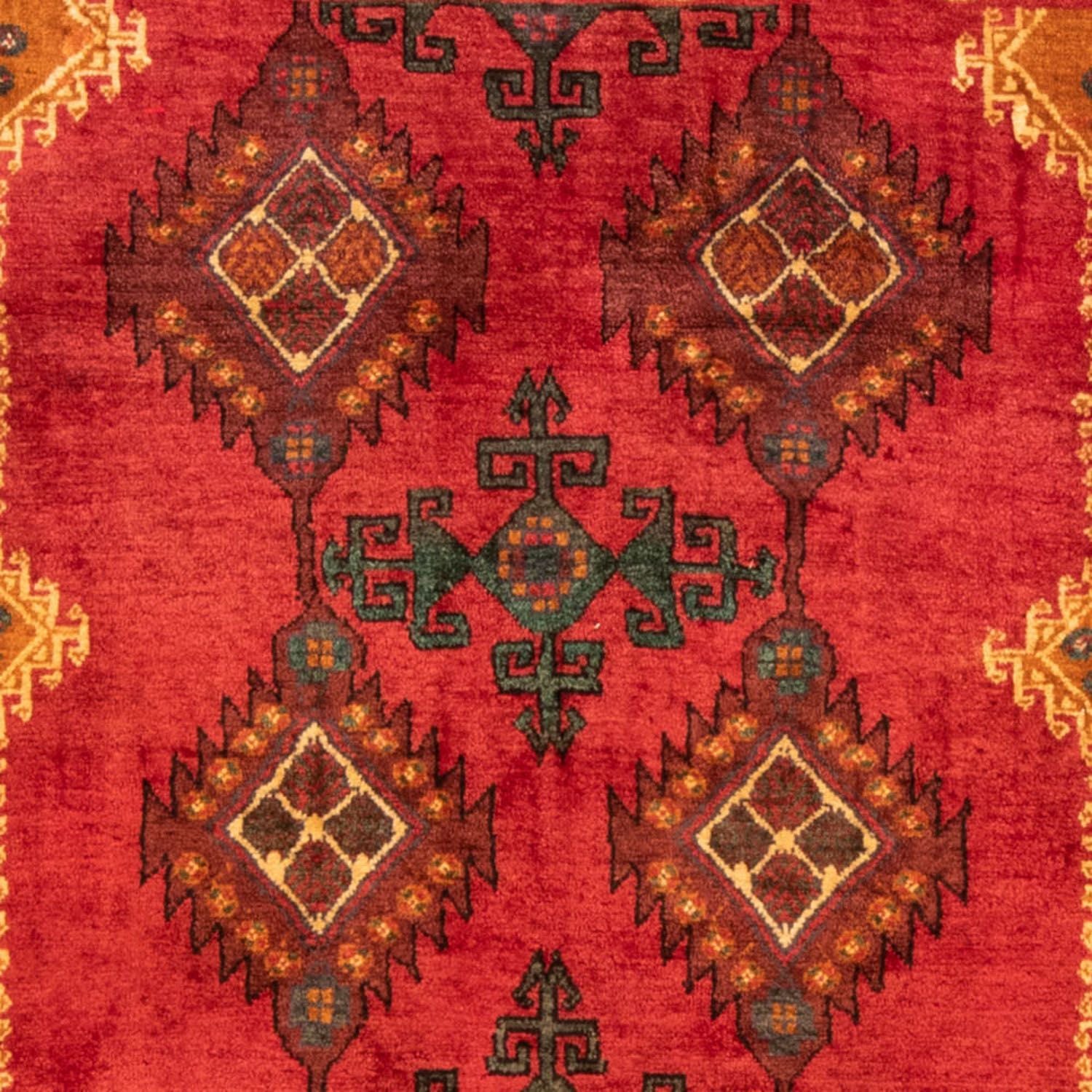 Løber Baluch-tæppe - 202 x 111 cm - rød