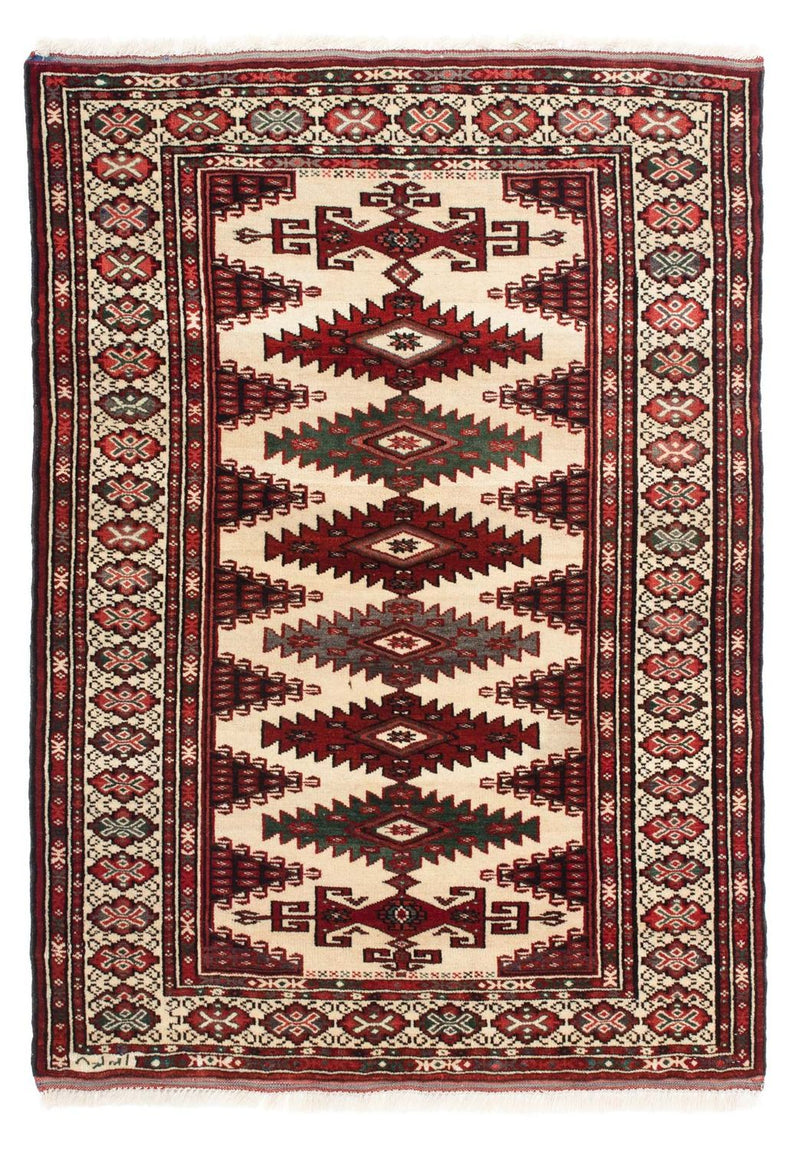 Baluch-tæppe - 128 x 91 cm - beige
