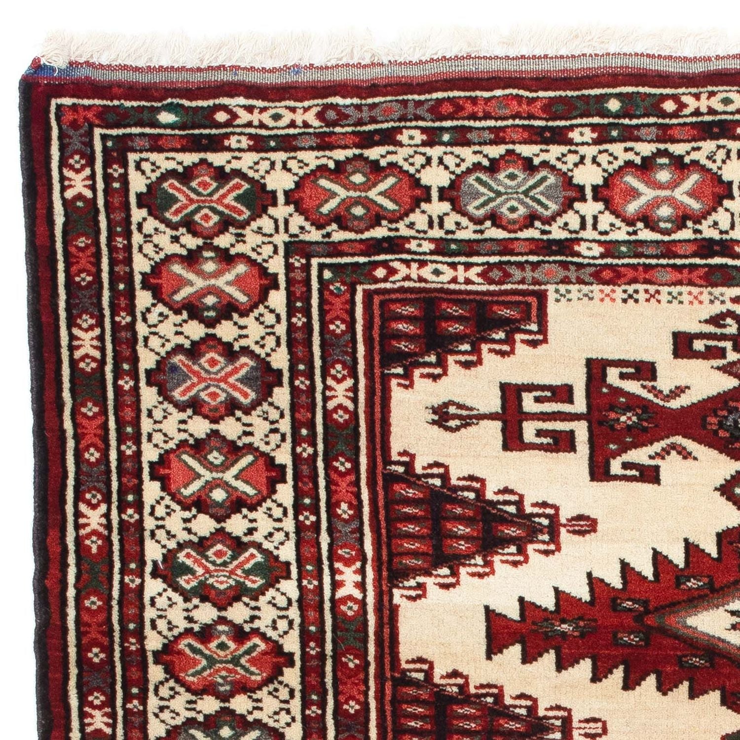 Baluch-tæppe - 128 x 91 cm - beige