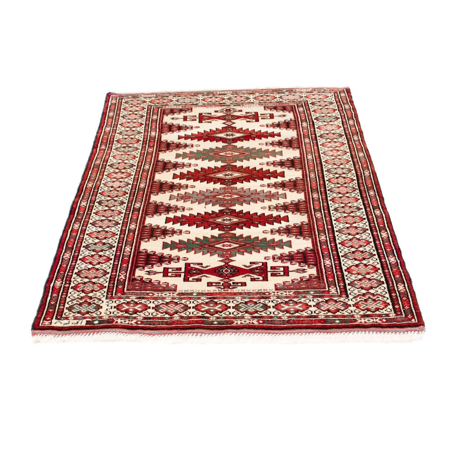 Baluch-tæppe - 128 x 91 cm - beige