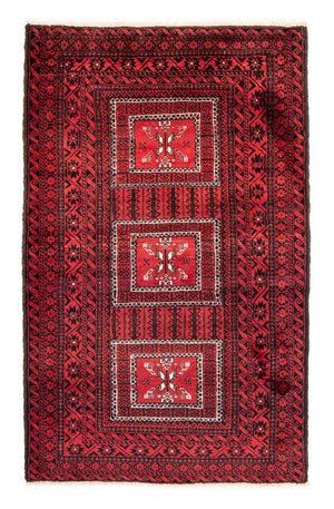 Baluch-tæppe - 217 x 121 cm - rød