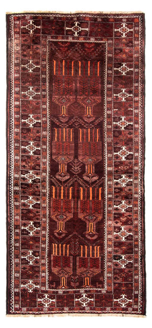 Løber Baluch-tæppe - 239 x 109 cm - rust