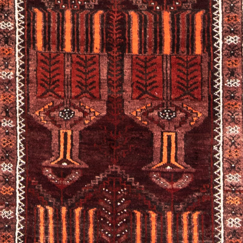Løber Baluch-tæppe - 239 x 109 cm - rust