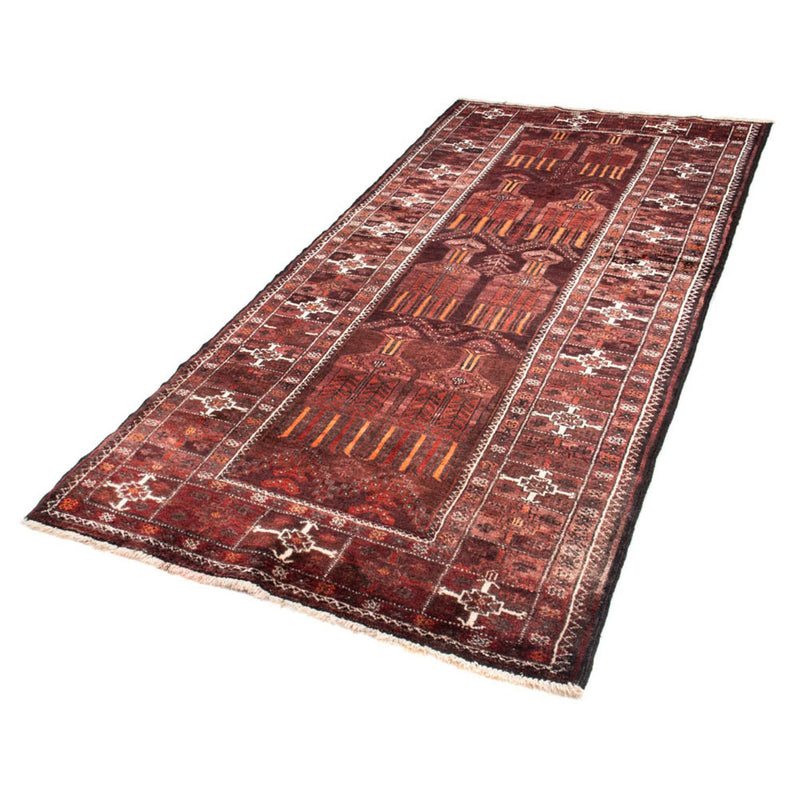 Løber Baluch-tæppe - 239 x 109 cm - rust