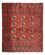 Baluch-tæppe - 143 x 121 cm - mørkerød