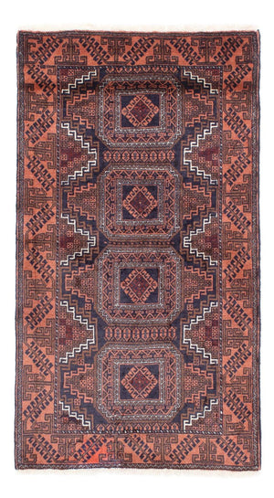 Baluch-tæppe - 153 x 89 cm - mørkeblå