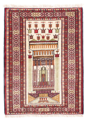 Baluch-tæppe - 119 x 89 cm - beige