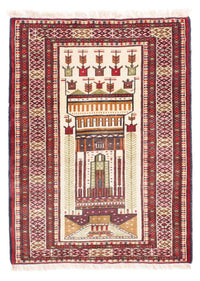 Baluch-tæppe - 119 x 89 cm - beige