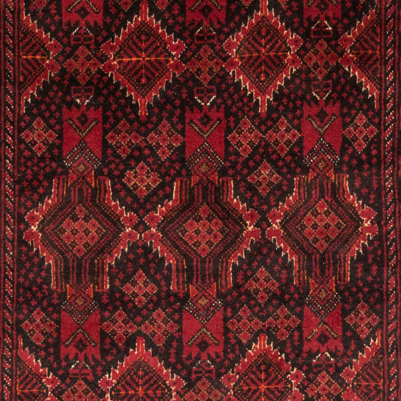 Løber Baluch-tæppe - 187 x 99 cm - rød
