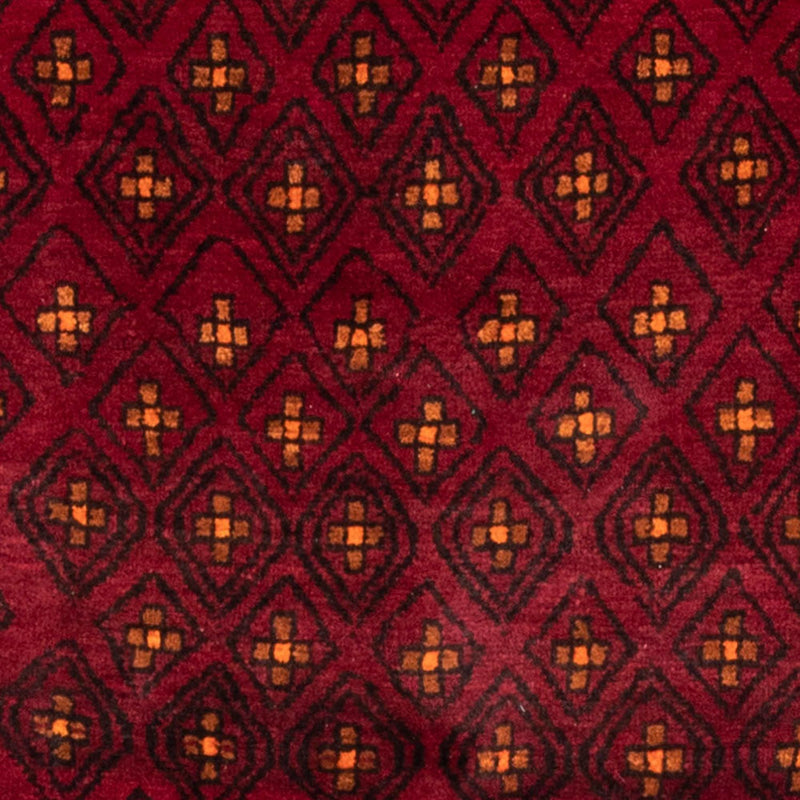 Løber Baluch-tæppe - 182 x 103 cm - mørkerød