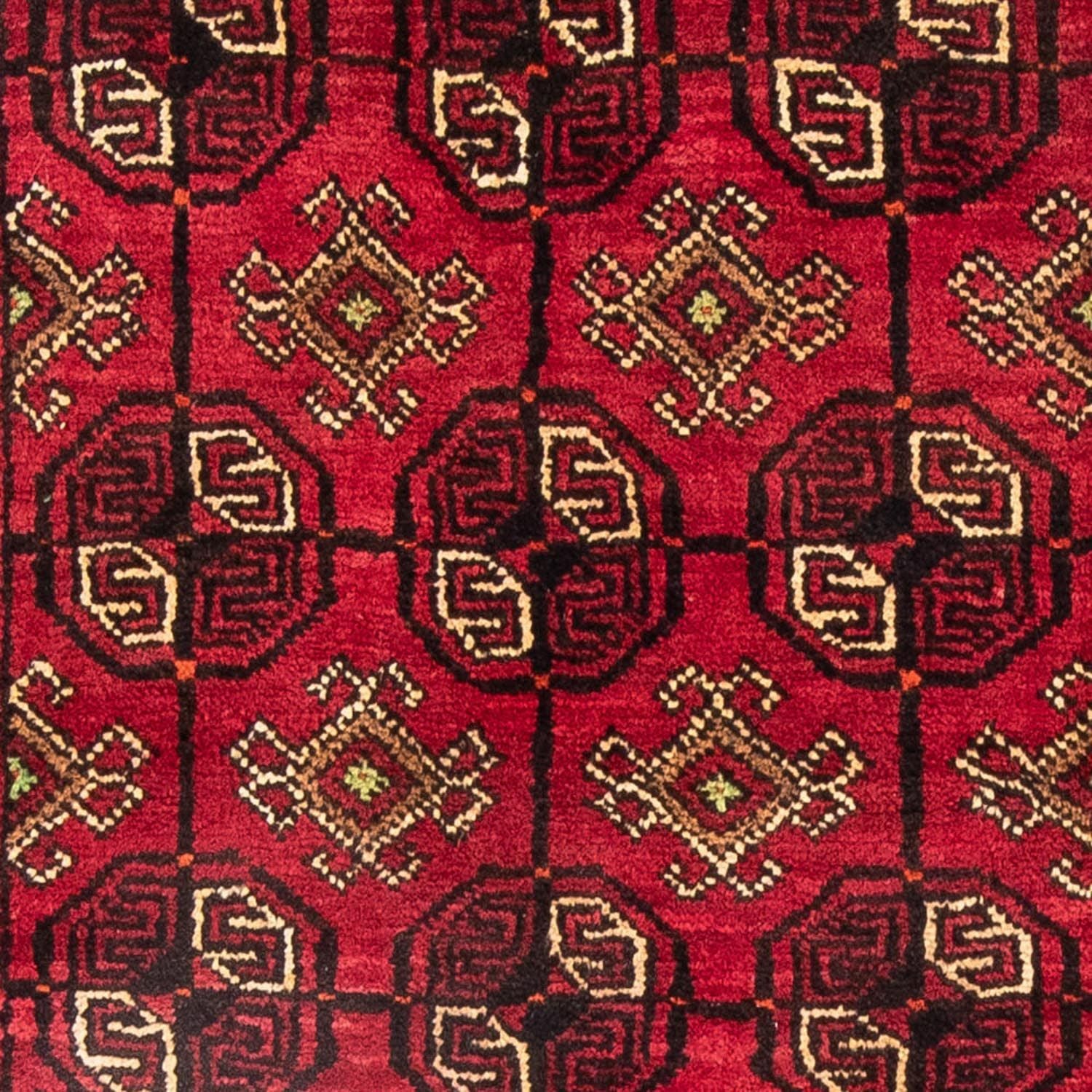 Baluch-tæppe - 190 x 138 cm - mørkerød